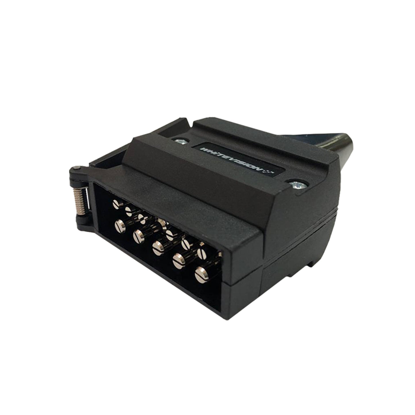 Trailer Plug - Flat 12 Pin. - Trailer Spares Direct