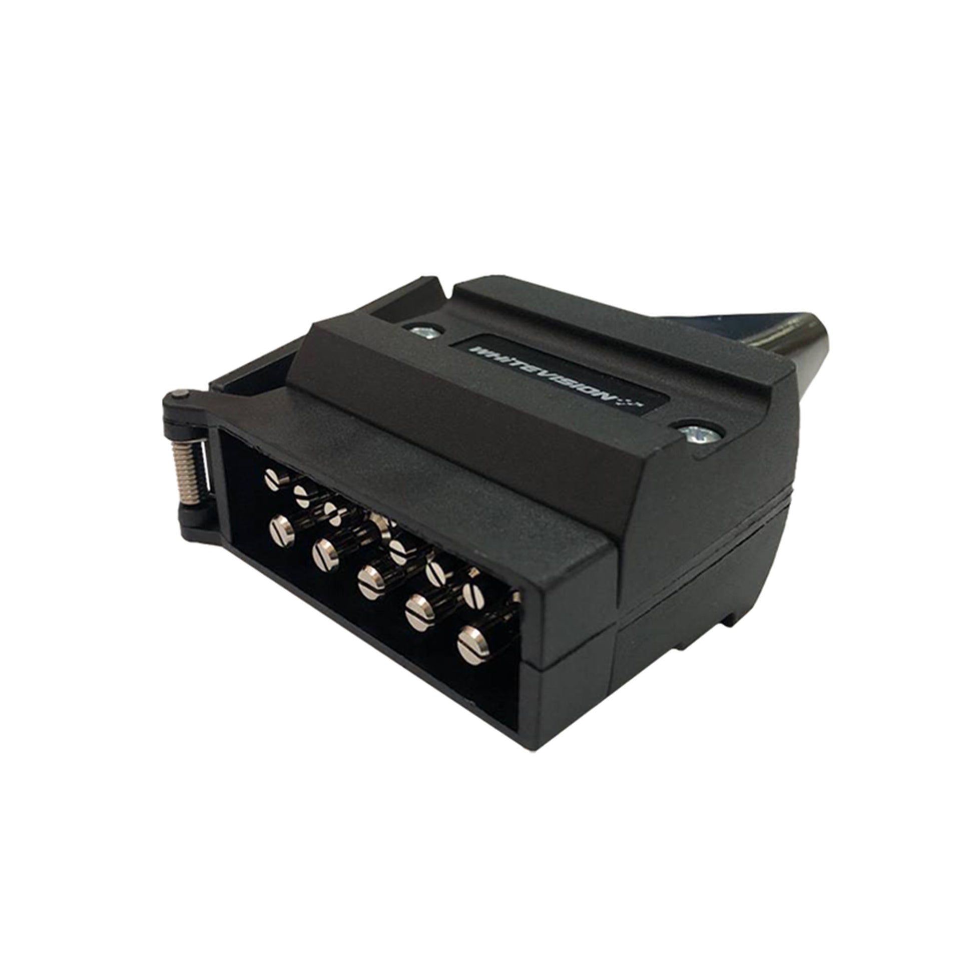 Trailer Plug - Flat 12 Pin. - Trailer Spares Direct