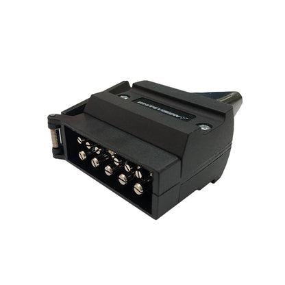 Trailer Plug - Flat 12 Pin. - Trailer Spares Direct