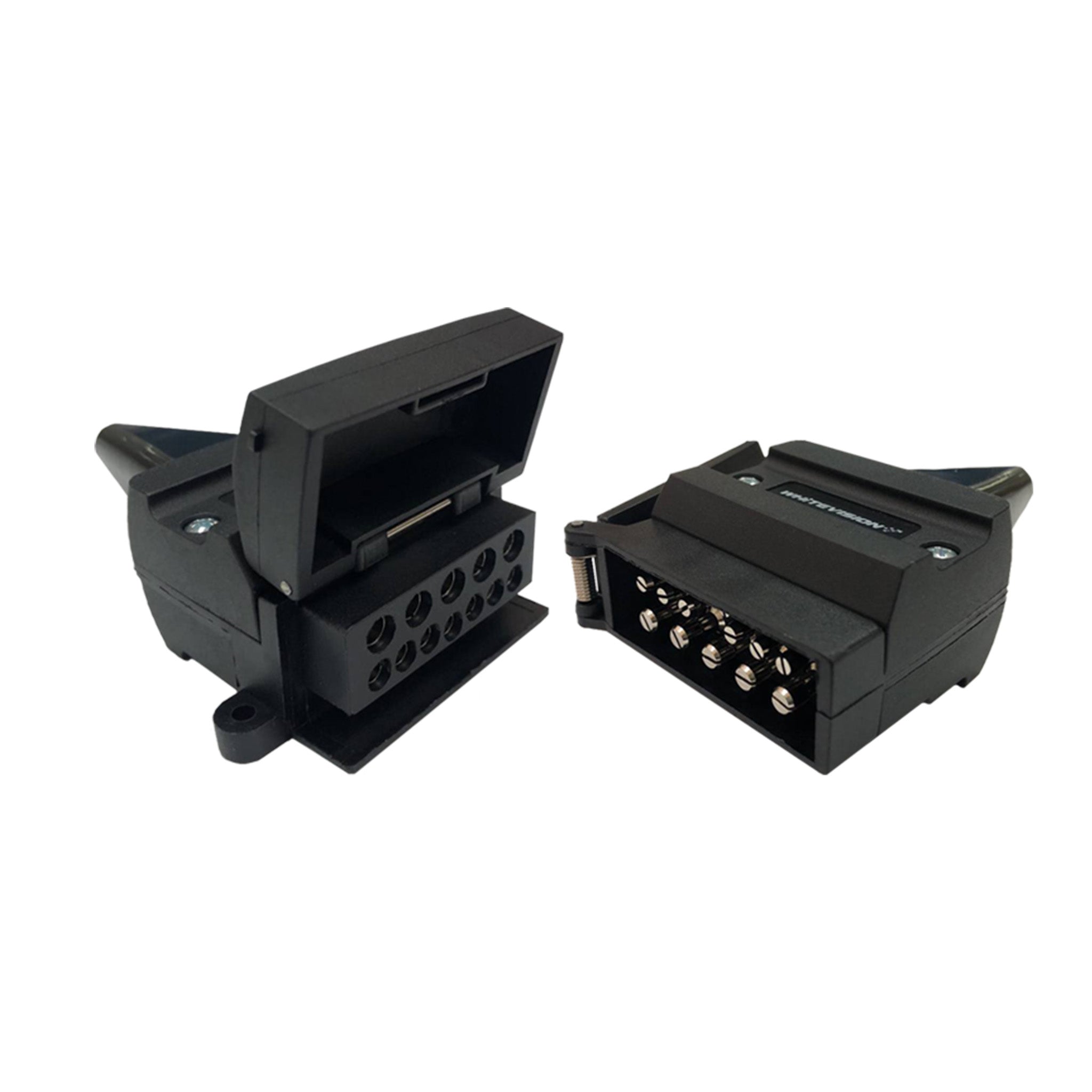 Trailer Plug - Flat 12 Pin.