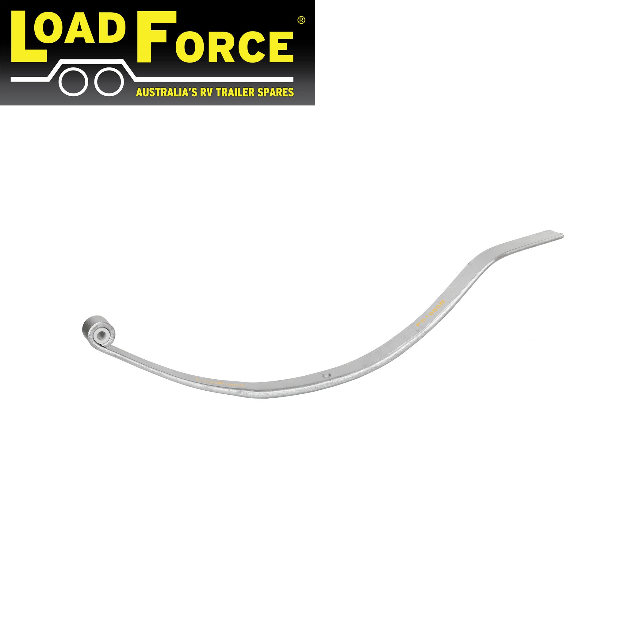 Parabolic Slipper Spring 1000kg Per Pair Dacromet