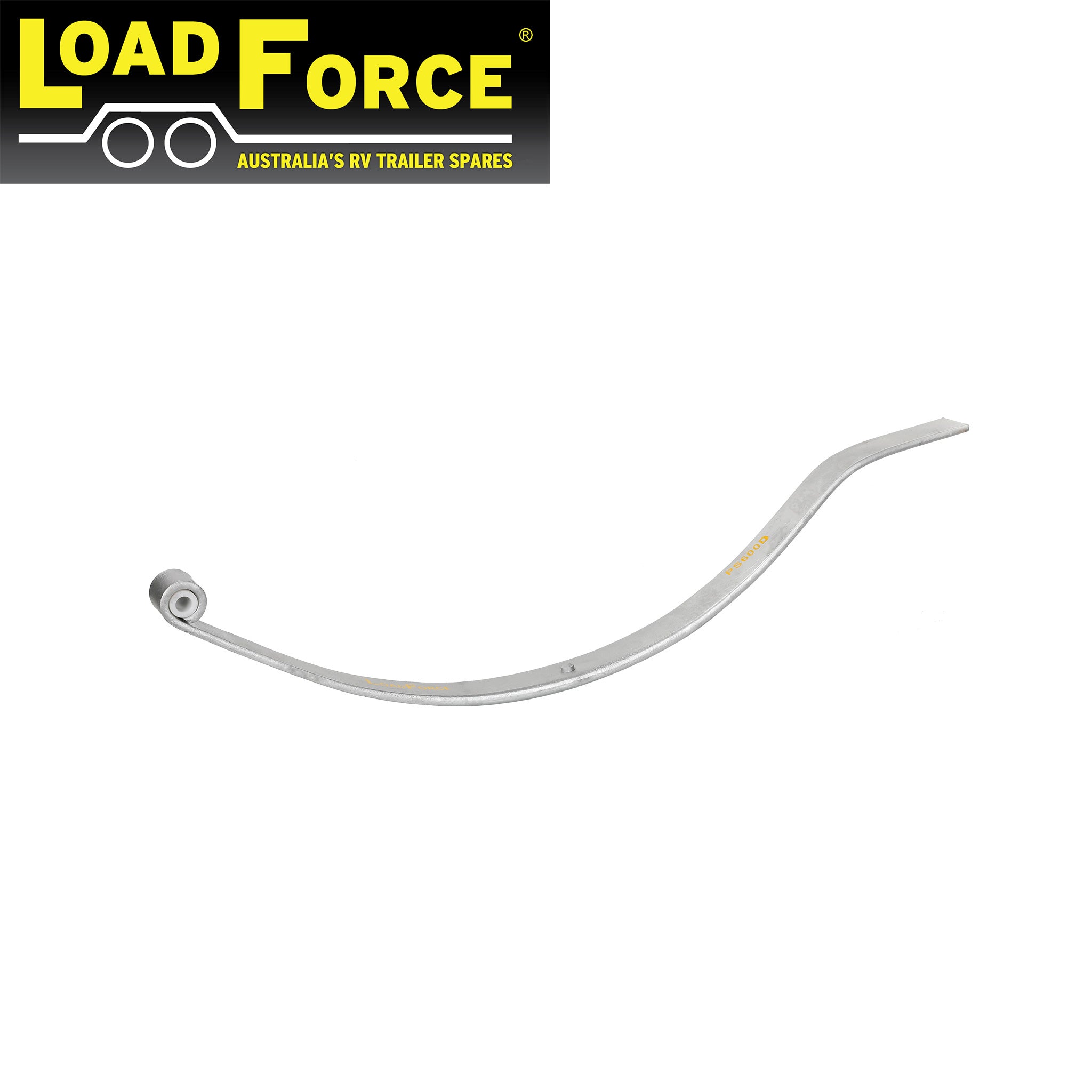 Parabolic Slipper Spring 600kg Per Pair Dacromet