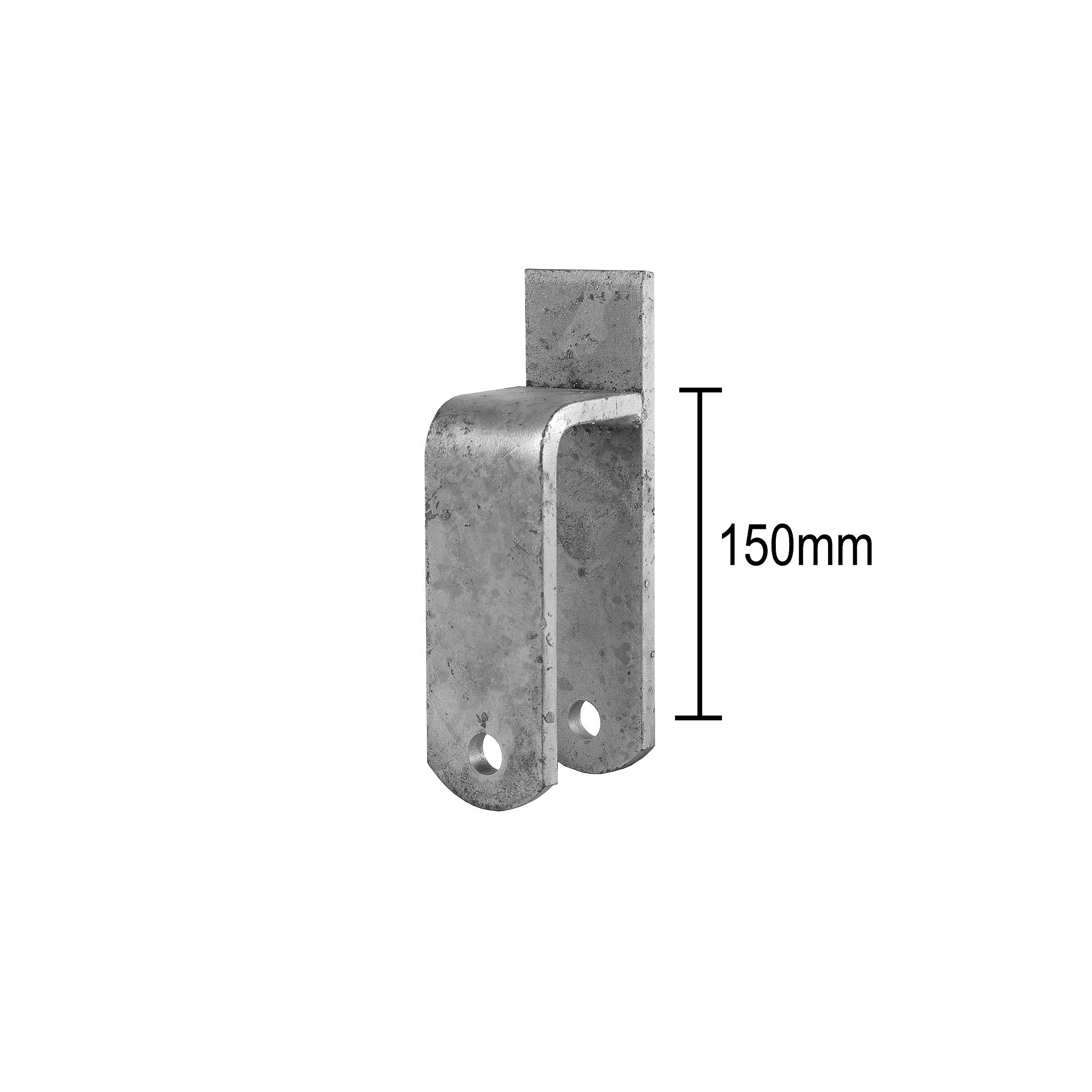 Rocker centre perch heavy duty galvanised for 60mm trailer springs - use with 18mm pin