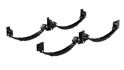 LoadForce 60mm 6 Leaf Roller Rocker Kit - 3000kg - 13-14" Wheels - Black