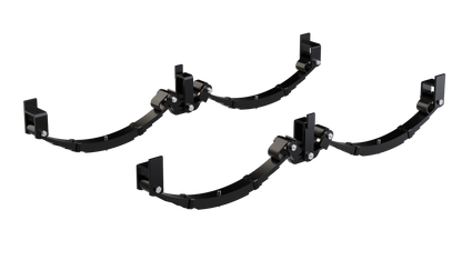 LoadForce 60mm 6 Leaf Roller Rocker Kit - 3000kg - 15-16" Wheels - Black