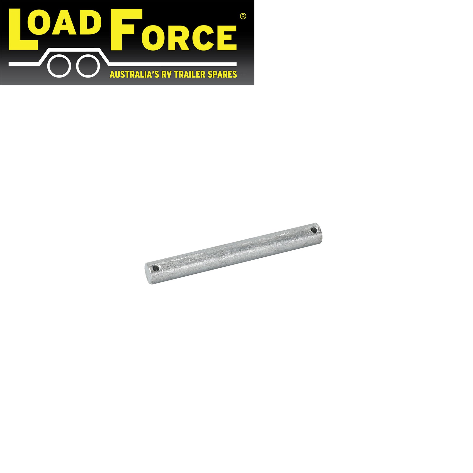 Boat Trailer Roller Spindle 16x135mm Galvanised - Trailer Spares Direct