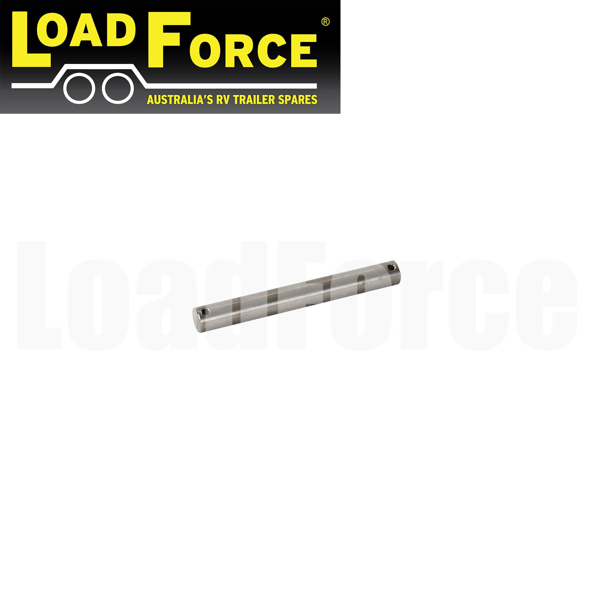 Boat trailer roller spindles 135mm