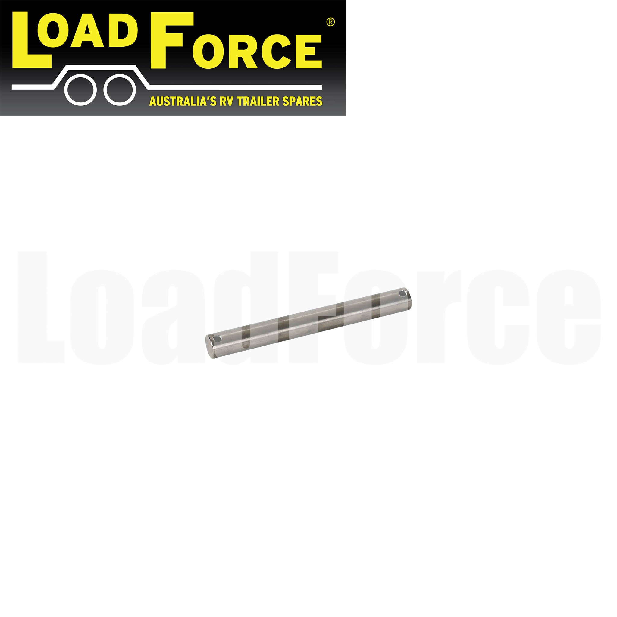 Boat trailer hardware roller spindle