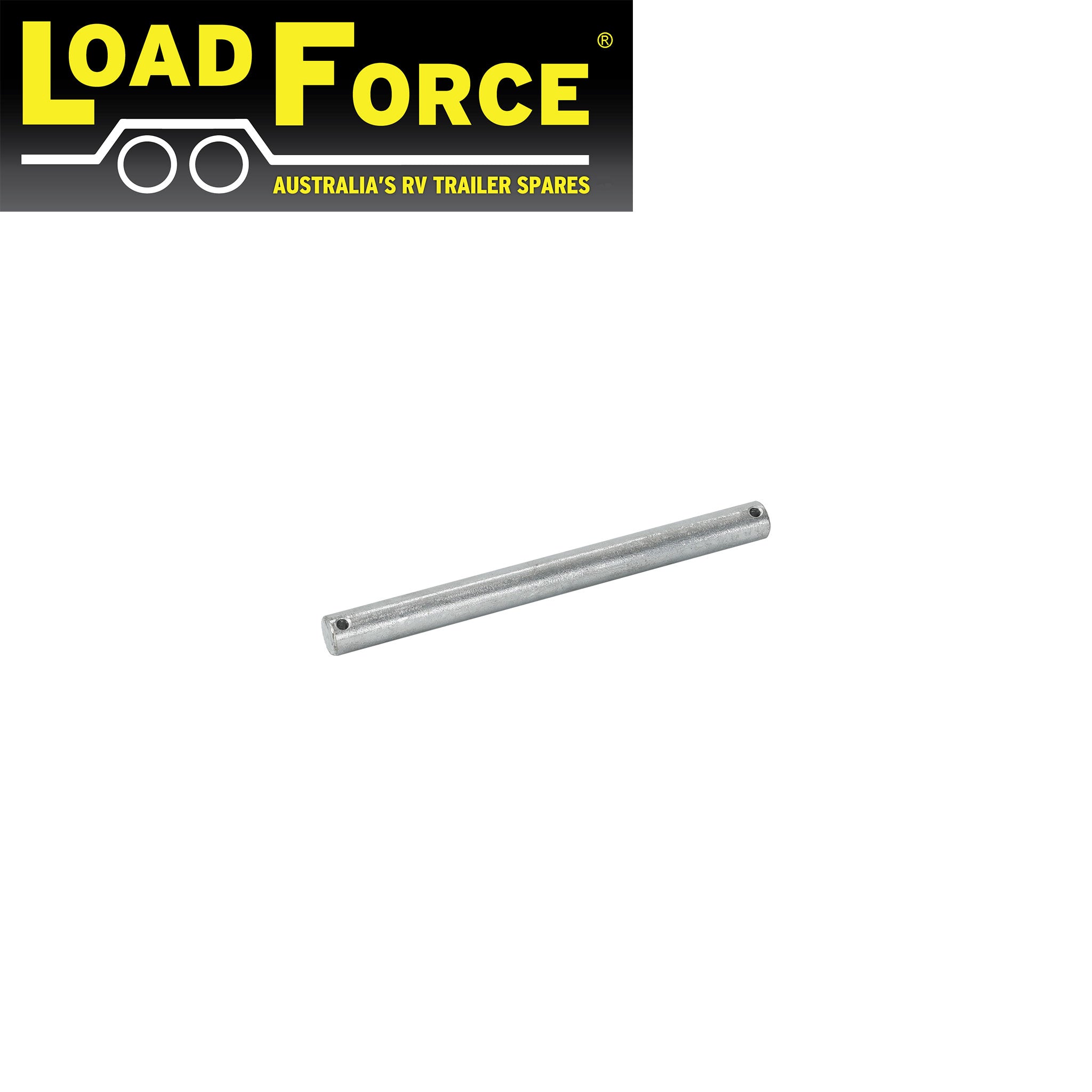 Boat Trailer Roller Spindle 16x190mm Galvanised