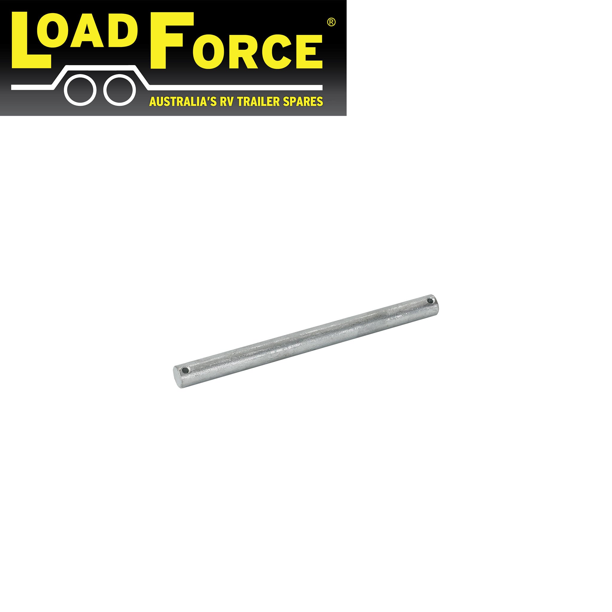 Boat Trailer Roller Spindle 16x203mm Galvanised