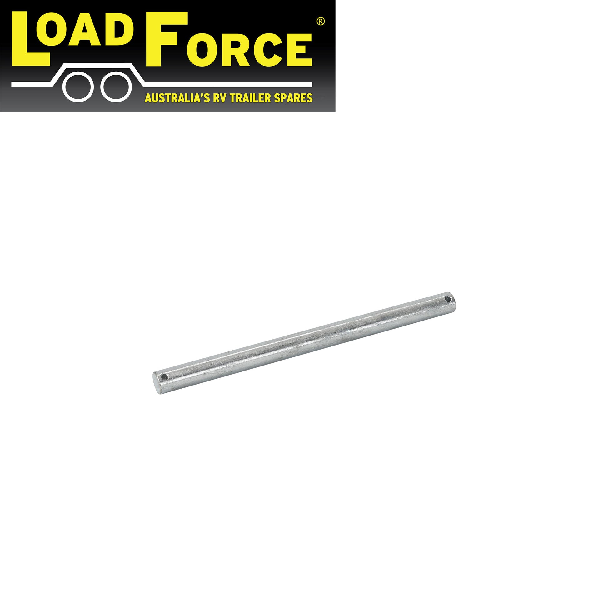 Boat Trailer Roller Spindle 16x235mm Galvanised - Trailer Spares Direct