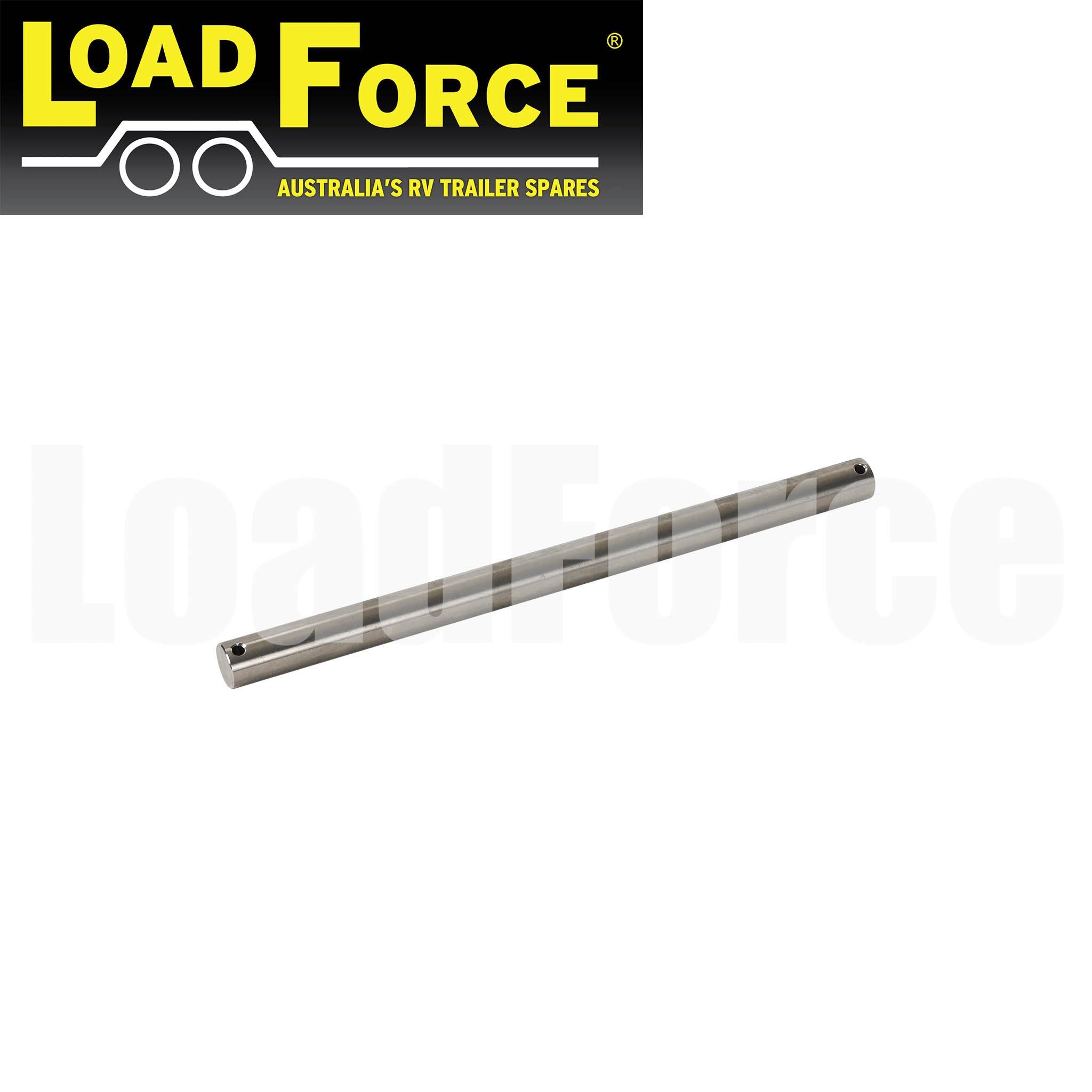 Boat Trailer Roller Spindle 18x285mm Stainless Steel