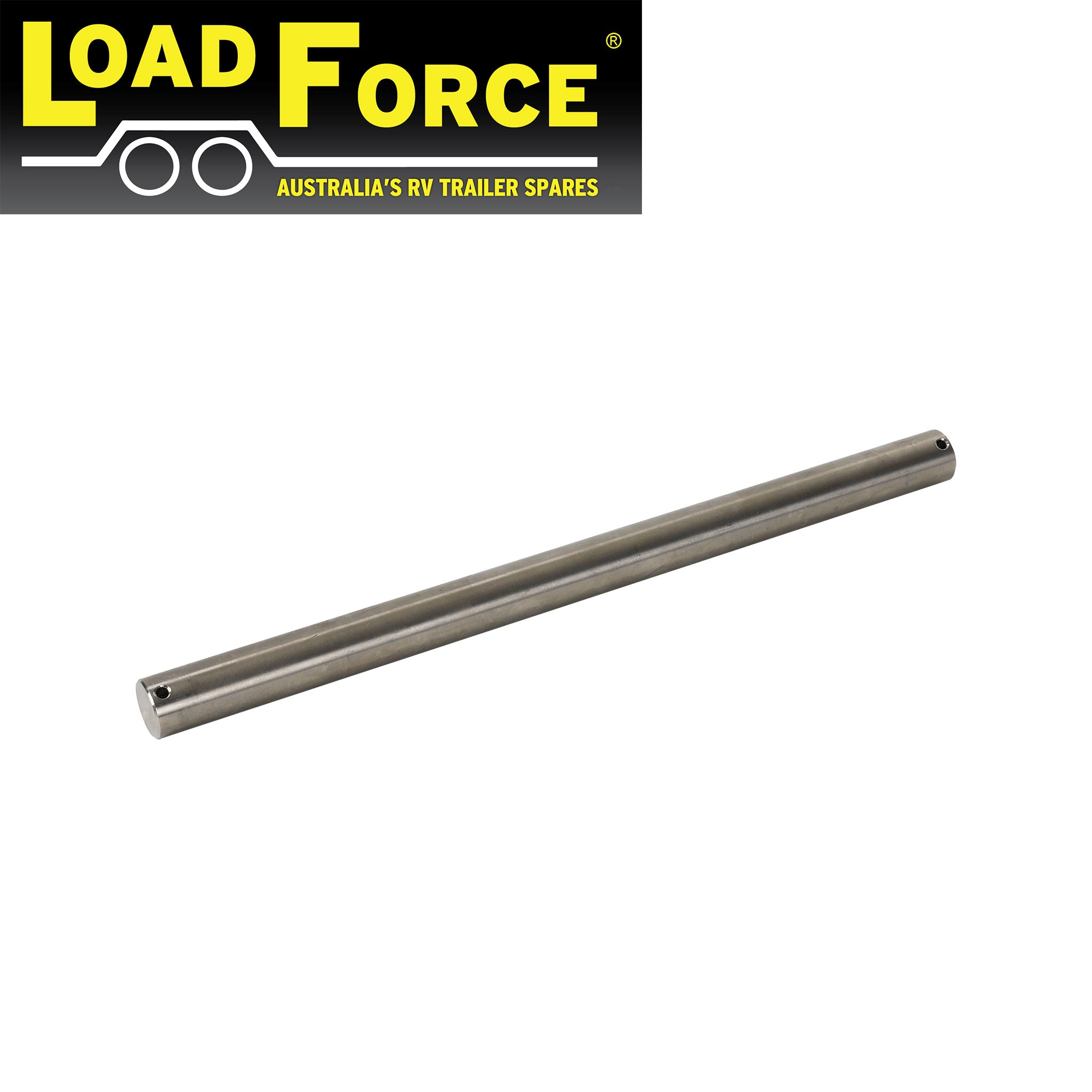 Boat Trailer Roller Spindle 23x358mm Stainless Steel