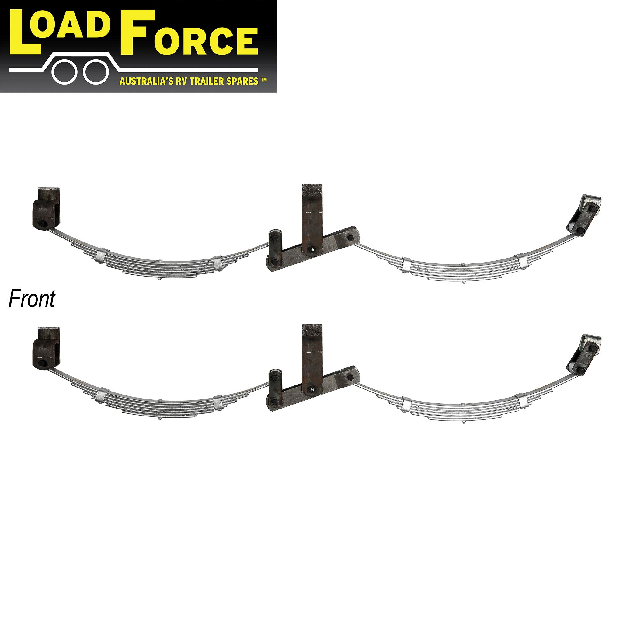 Rocker spring kit tandem axle rating 3000kg