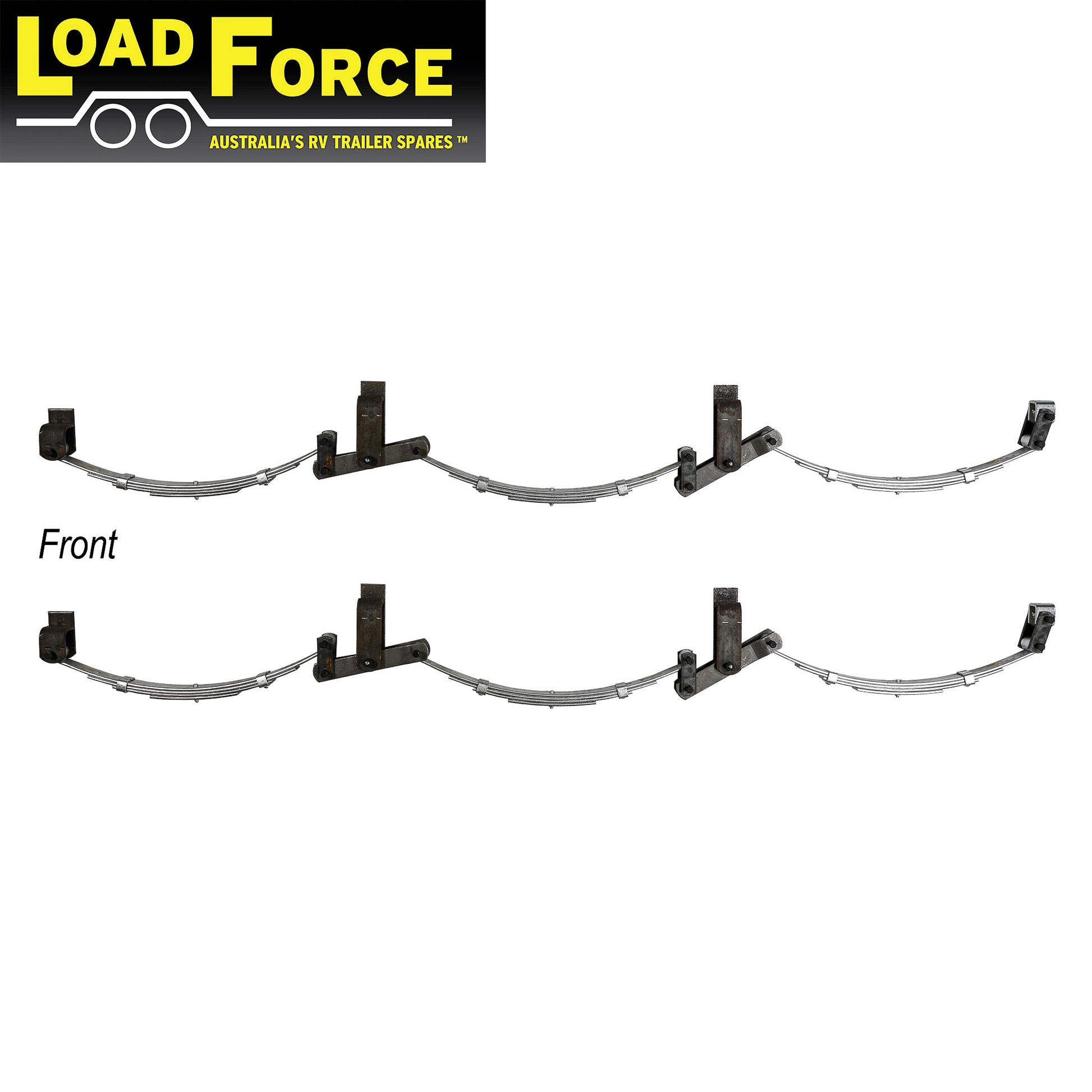 Rocker spring kit tri-axle rating 3300kg - Trailer Spares Direct