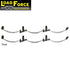 Rocker spring kit tri-axle rating 3900kg