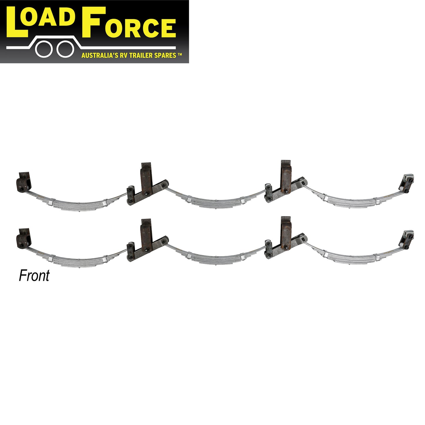 Rocker spring kit tri-axle rating 4500kg - Trailer Spares Direct