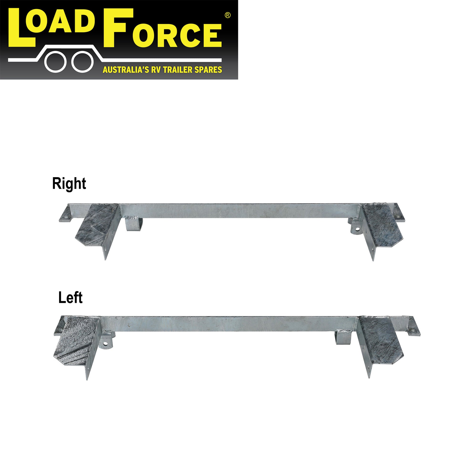 Suspension Beams LH and RH for 13inch Plastic Mudguards - Sold as pair - Trailer Spares Direct