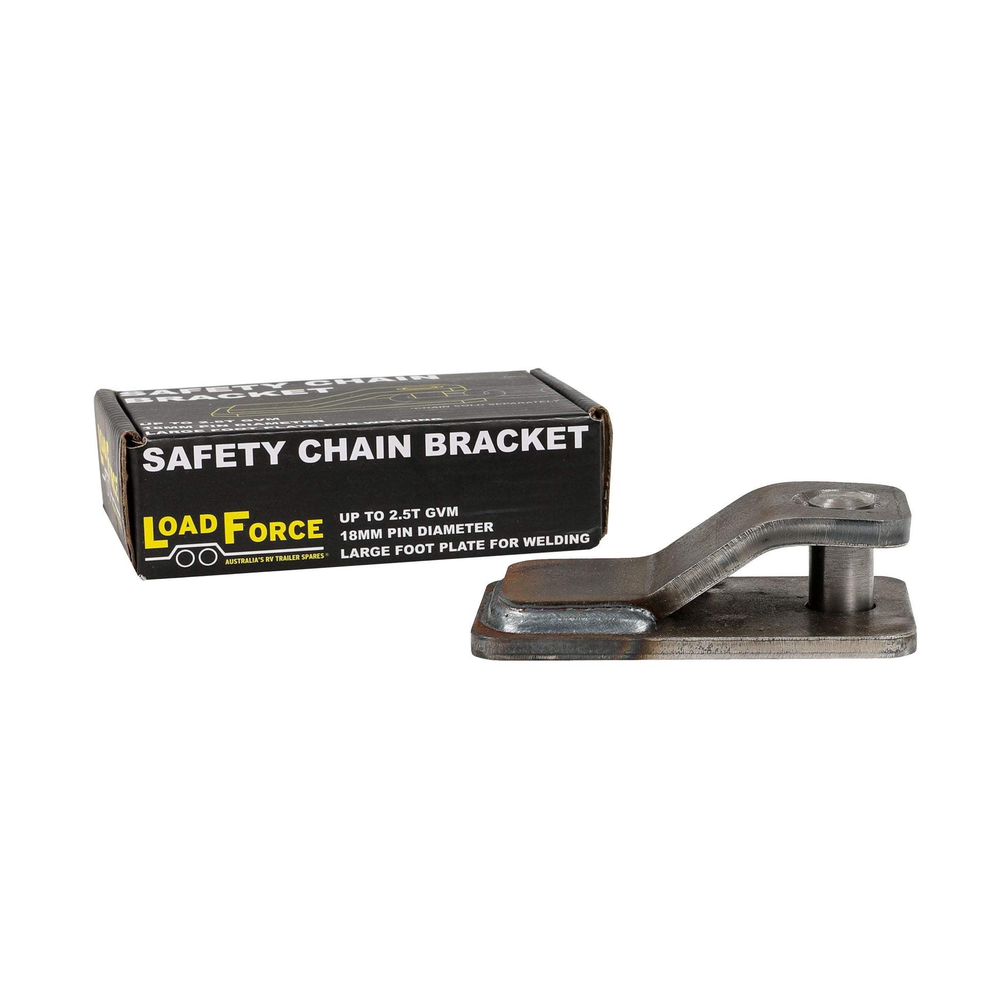 Safety Chain Bracket 2.5 Tonne Weld On - Trailer Spares Direct