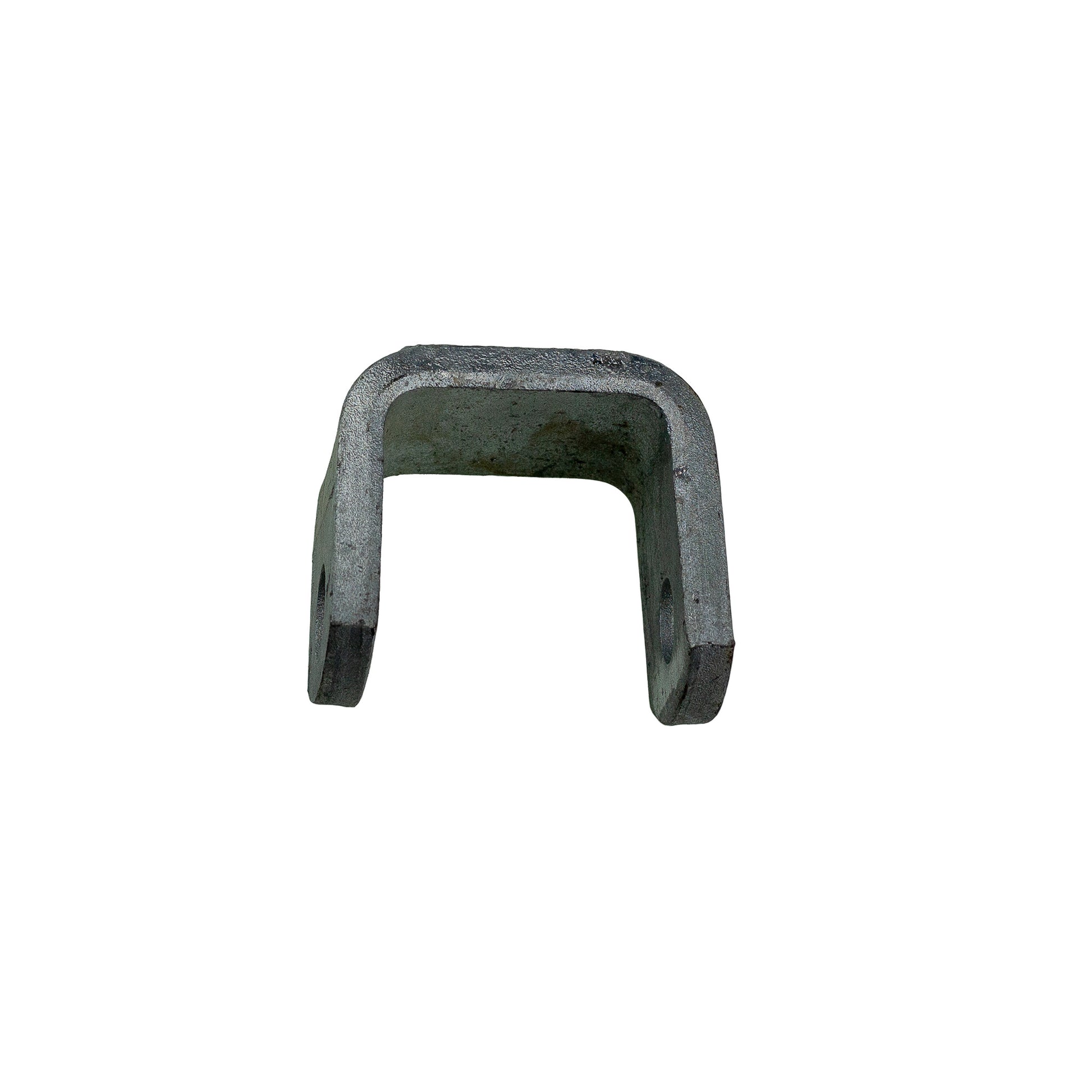 Spring hanger for 45mm wide trailer springs x 9/16 inch galvanised - Trailer Spares Direct