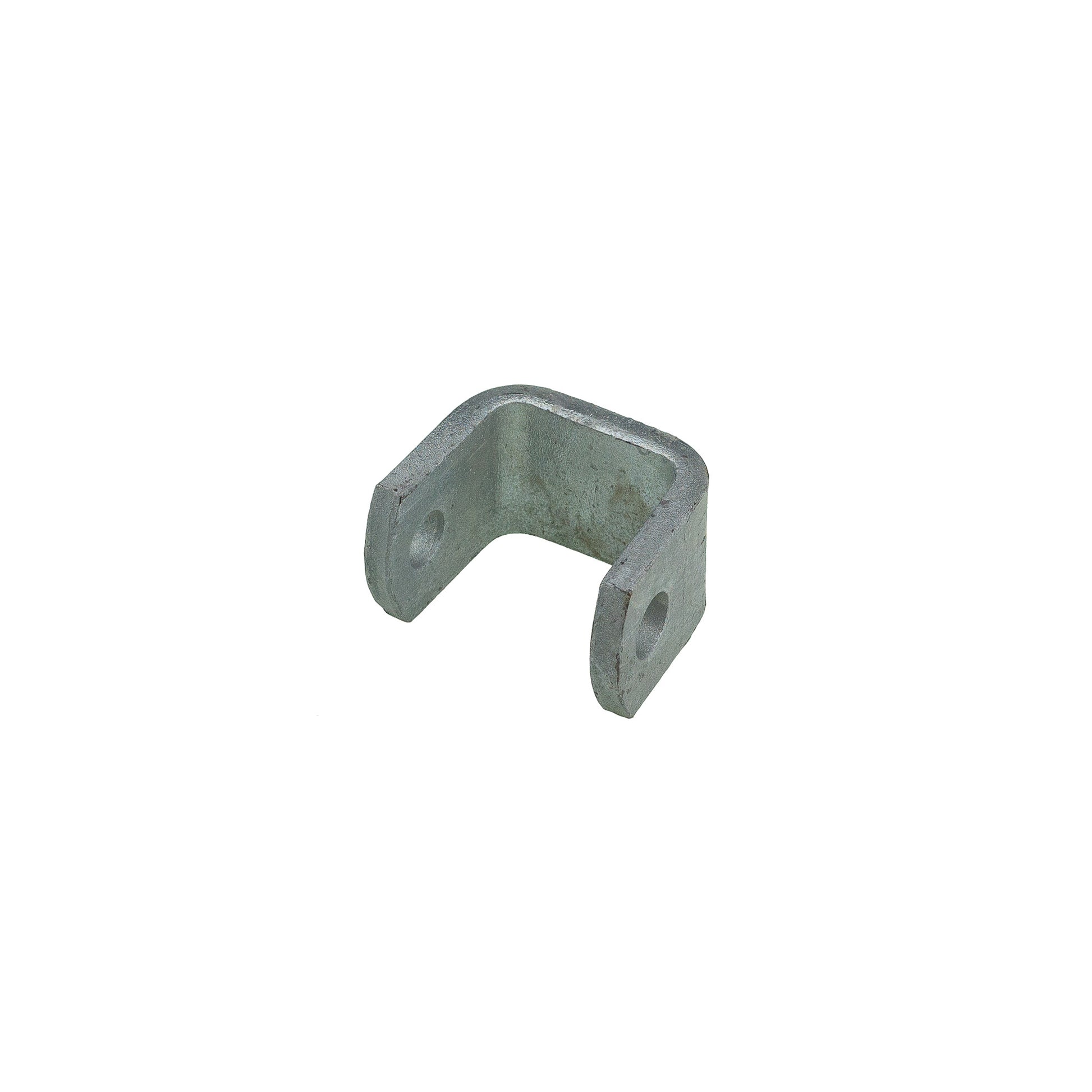 Spring hanger for 45mm wide trailer springs x 9/16 inch galvanised - Trailer Spares Direct