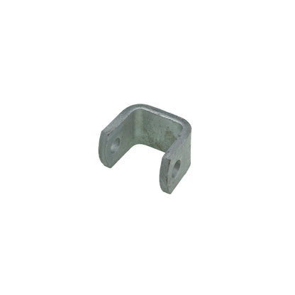 Spring hanger for 45mm wide trailer springs x 9/16 inch galvanised - Trailer Spares Direct