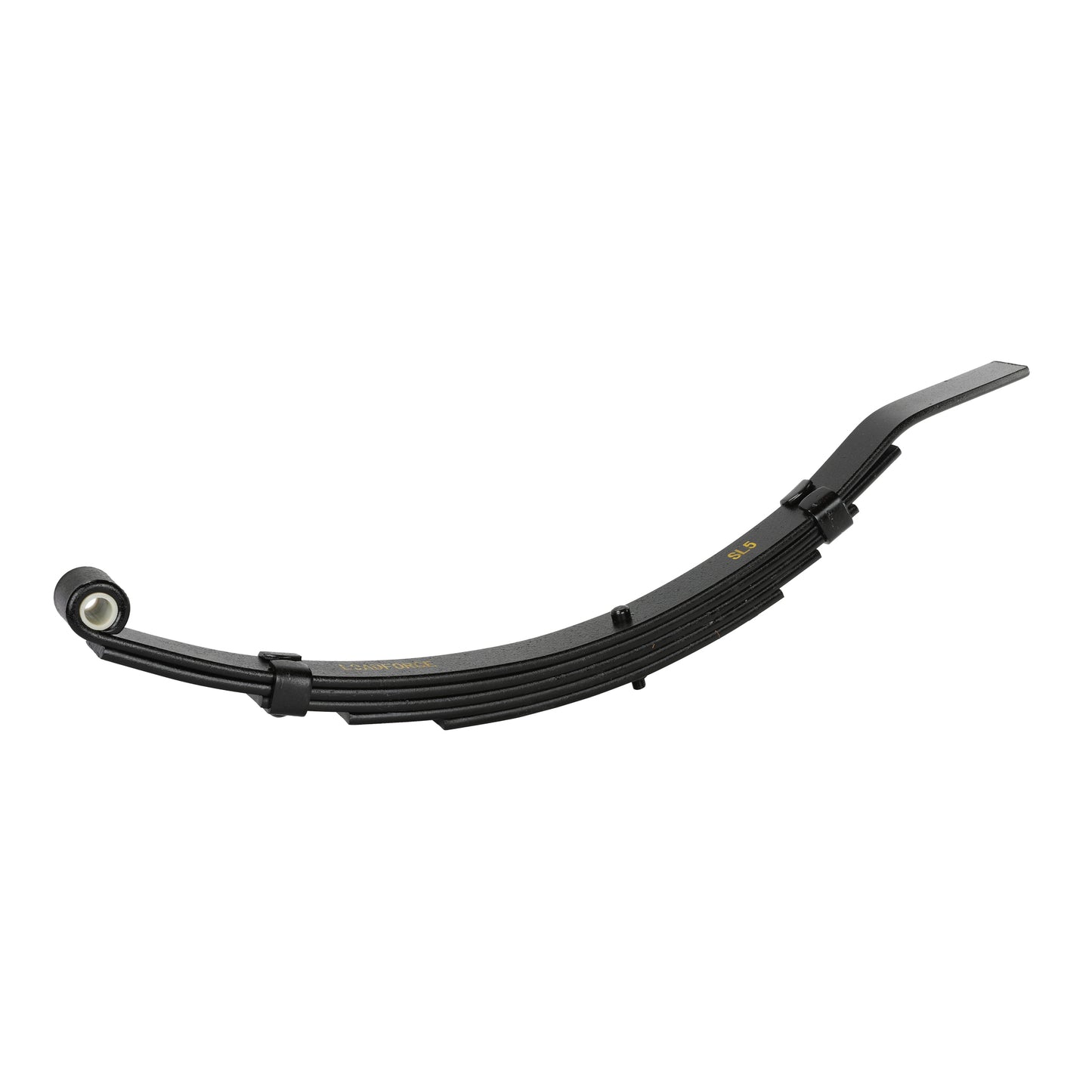 LoadForce 1350kg 710mm - 45mm x 8mm Slipper Spring 5 Leaf Black