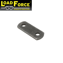 3 inch shackle plate hole centre 75mm - Trailer Spares Direct