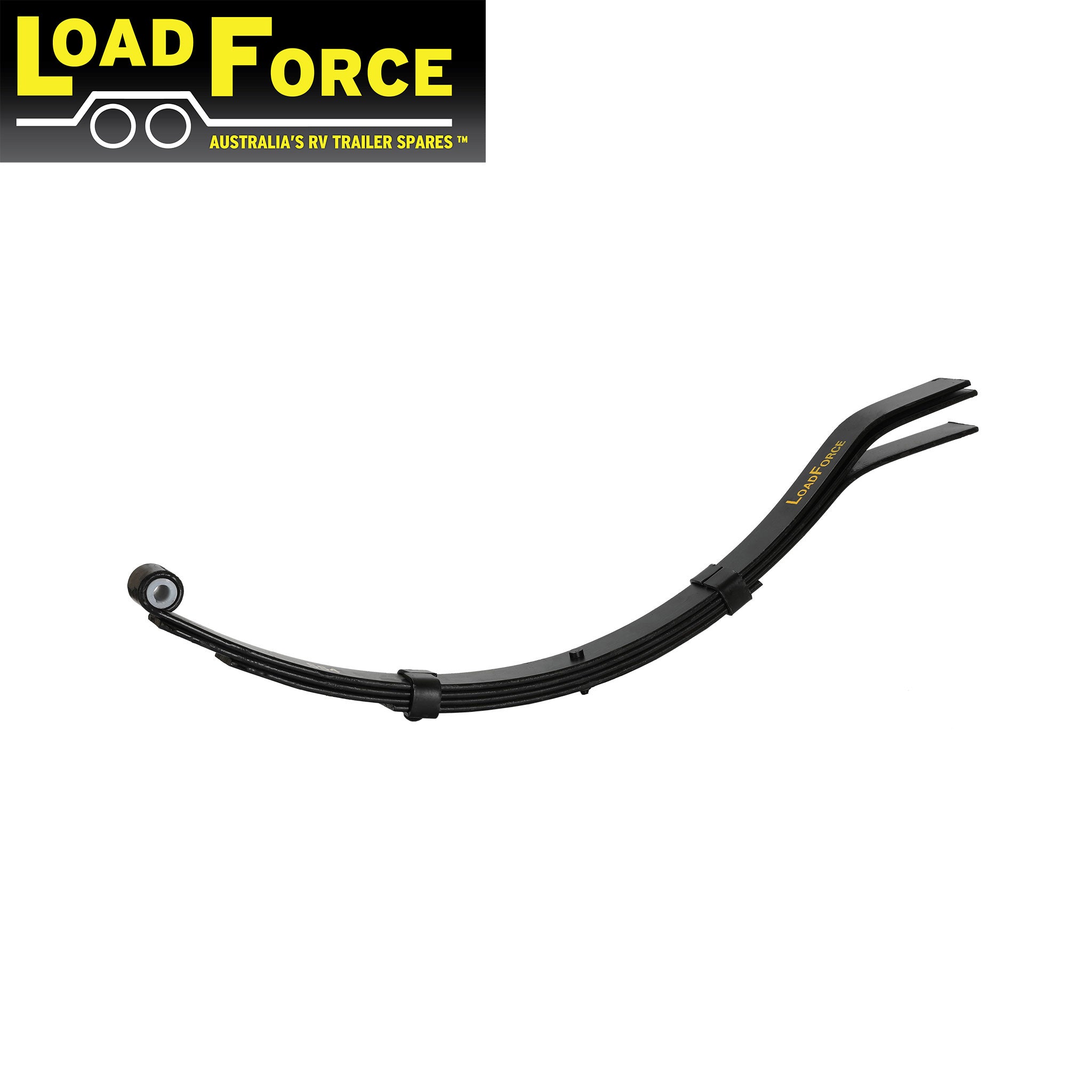 LoadForce Slipper Spring 4 Leaf Black (900kg rated per pair)