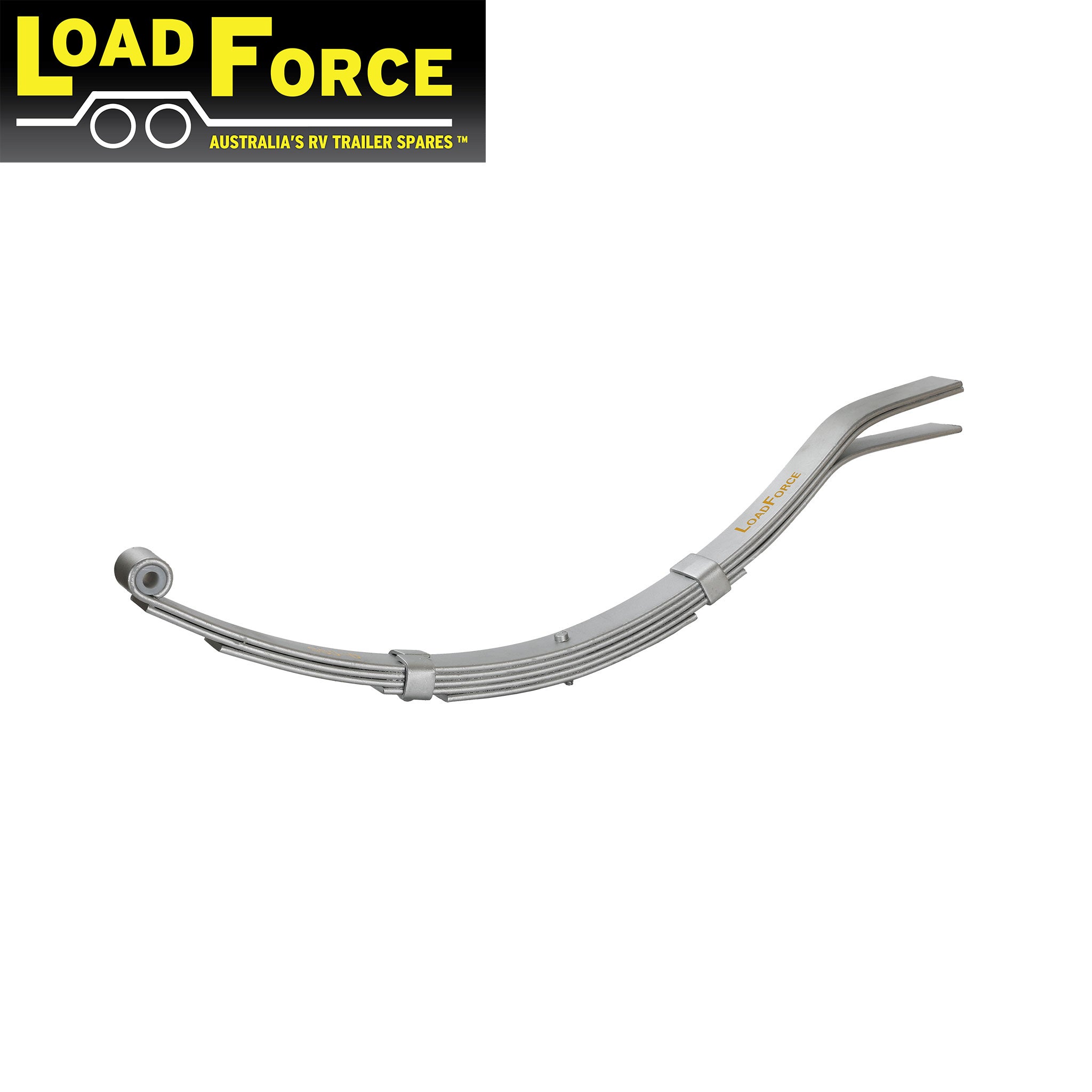 LoadForce Slipper Spring 5 Leaf Dacromet (1000kg rated per pair)