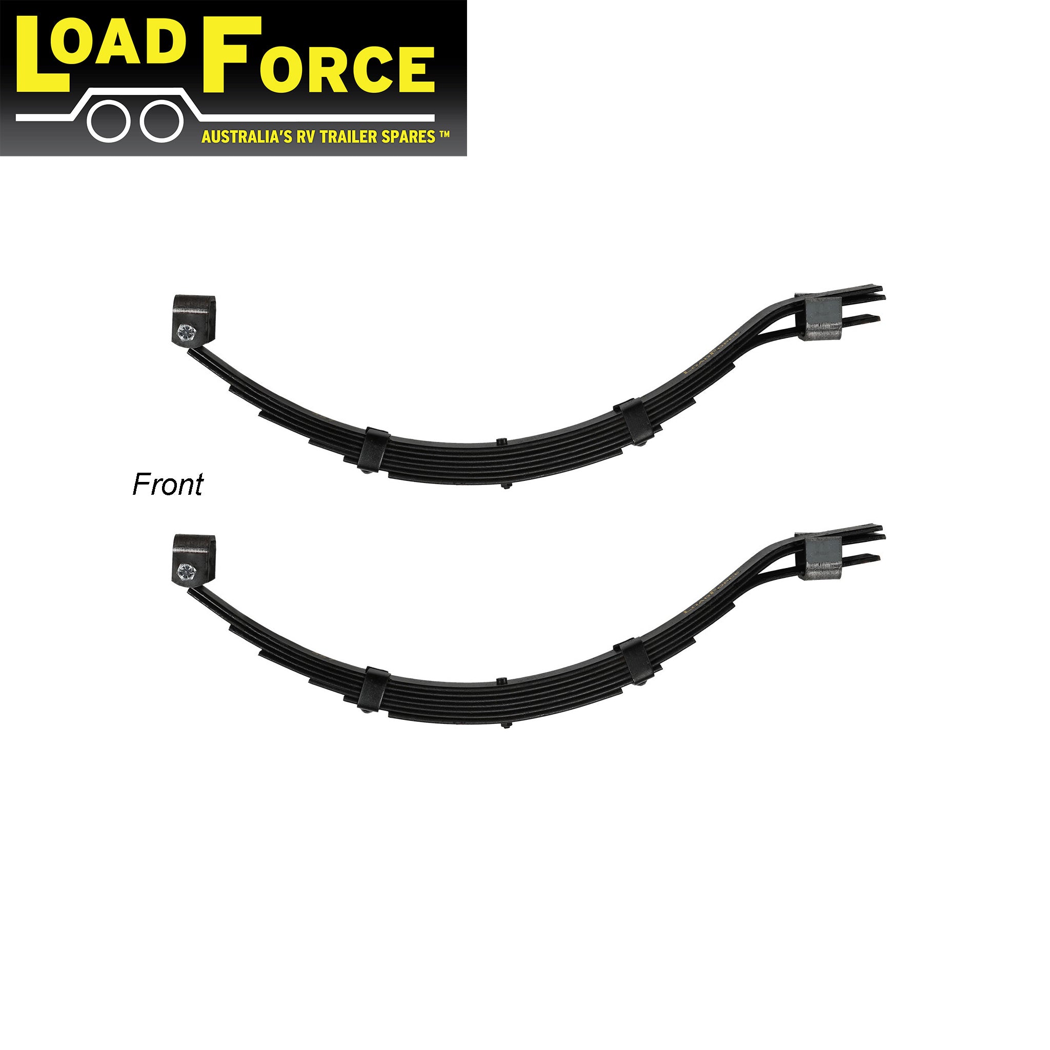 Slipper spring kit 1350kg rated single axle trailer - Premium LoadForce