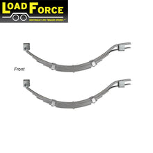 Slipper spring kit galvanised for 1350kg rated single axle marine trailer - premium LoadForce - Trailer Spares Direct