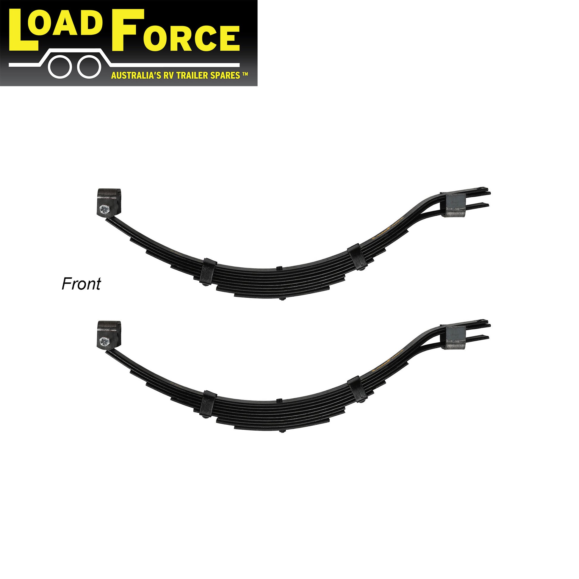 Slipper spring kit for 1600kg rated single axle trailer - Premium LoadForce - Trailer Spares Direct