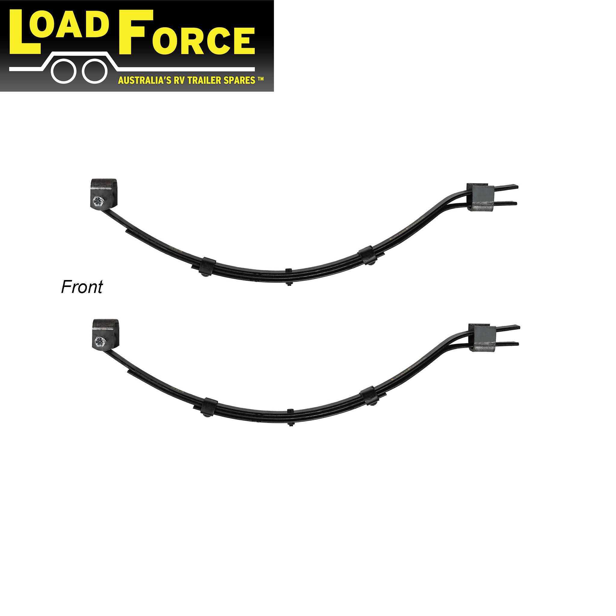 Slipper spring kit for 600kg rated single axle trailer - Premium LoadForce