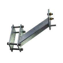 Trailer spare wheel carrier large heavy-duty Ford, HT and 6 stud pattern 14-16 inch wheels - Trailer Spares Direct