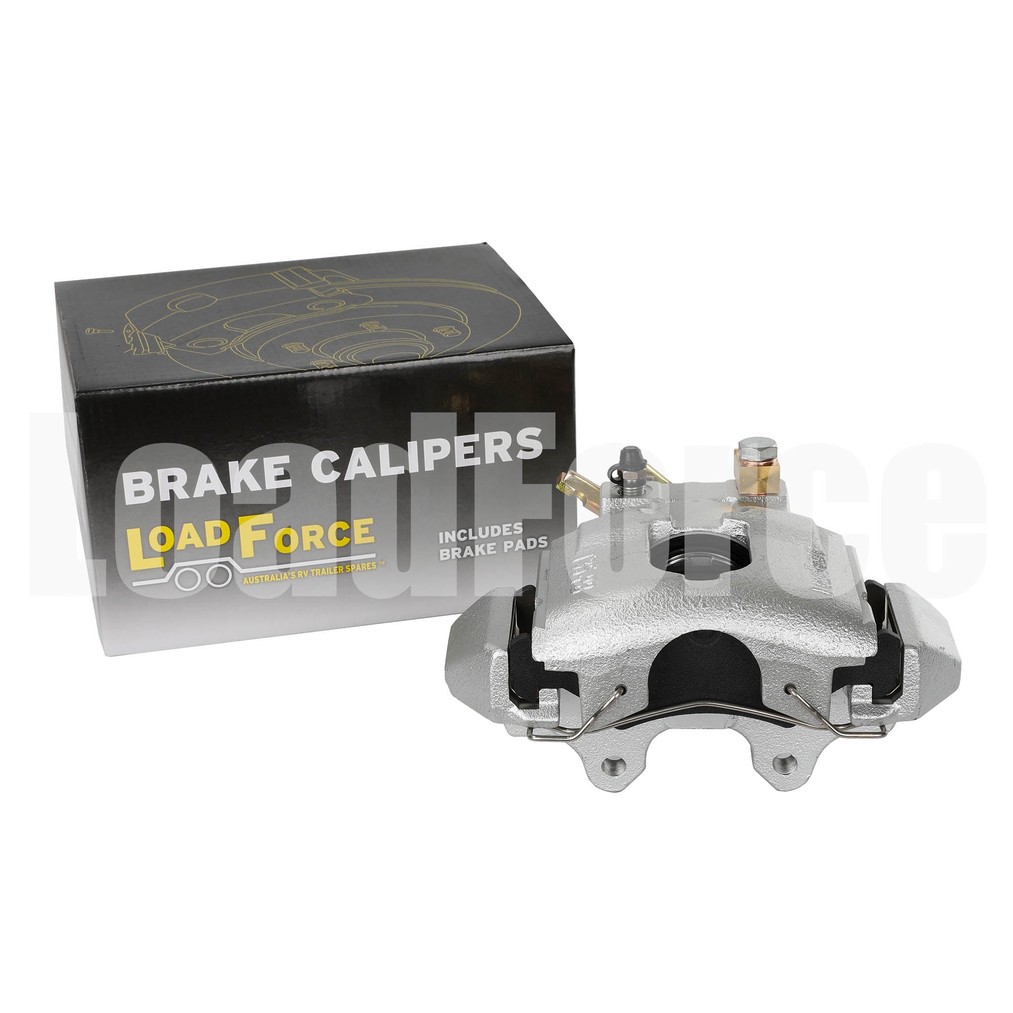 Load Force Trailer Caliper with park brake box