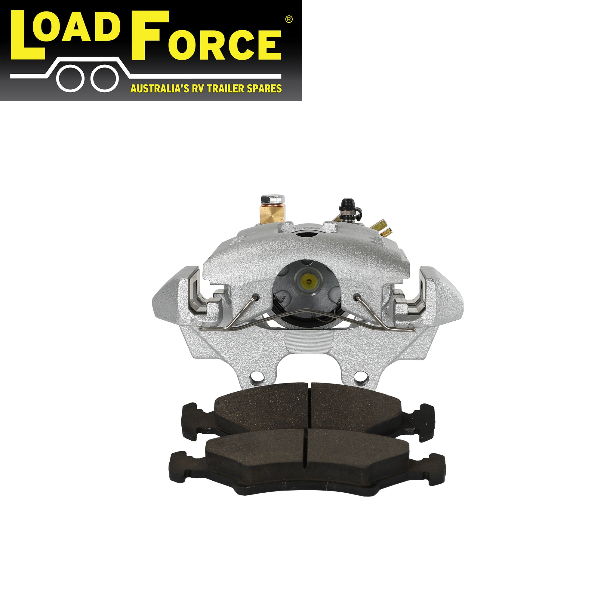 LoadForce T35 brake caliper right side with park brake