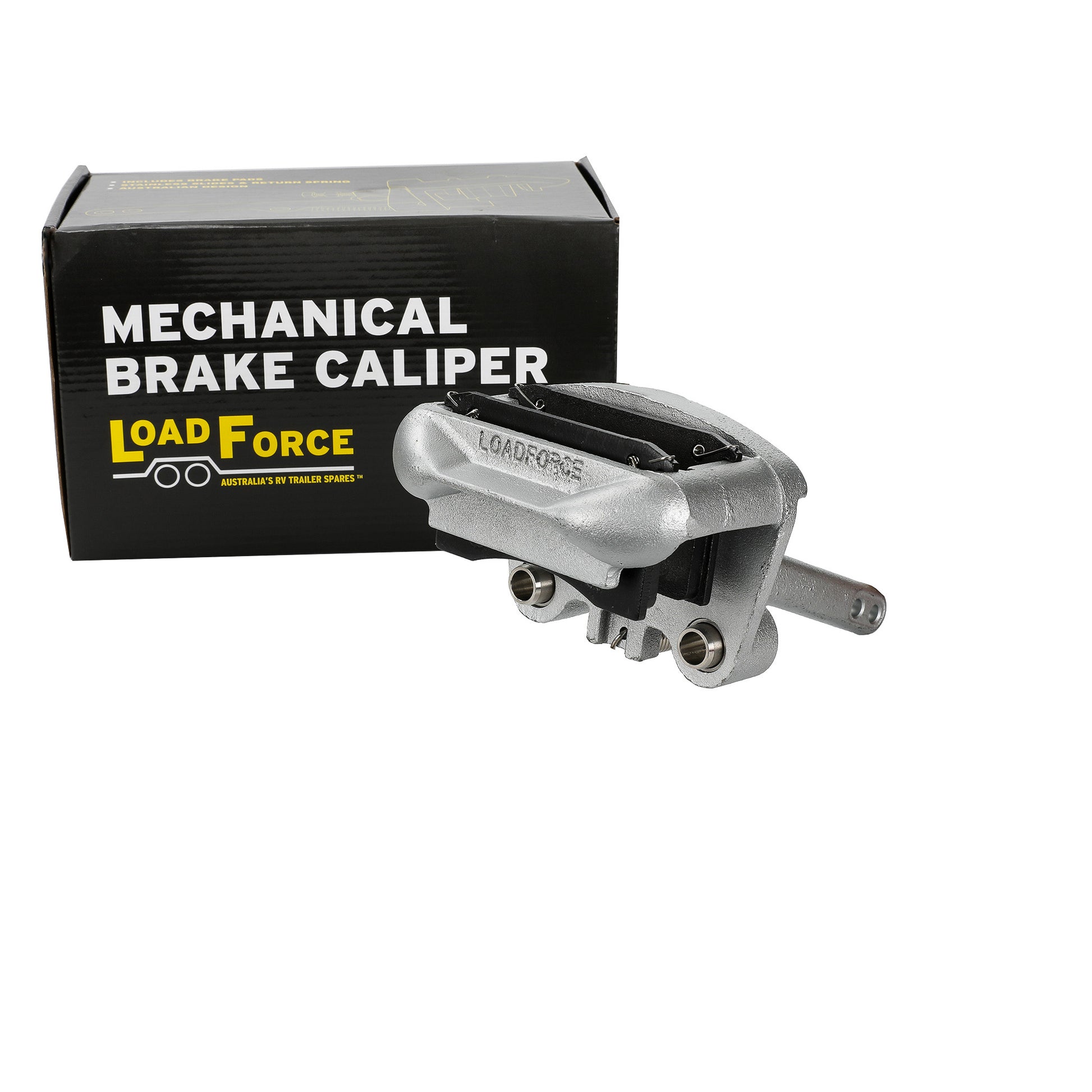 TA100 mechanical brake caliper - galvanised cast iron - Trailer Spares Direct