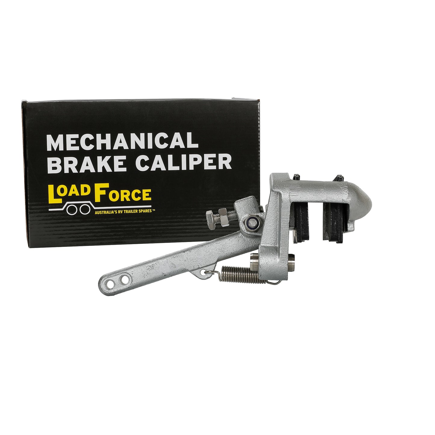 TA100 mechanical brake caliper - galvanised cast iron - Trailer Spares Direct