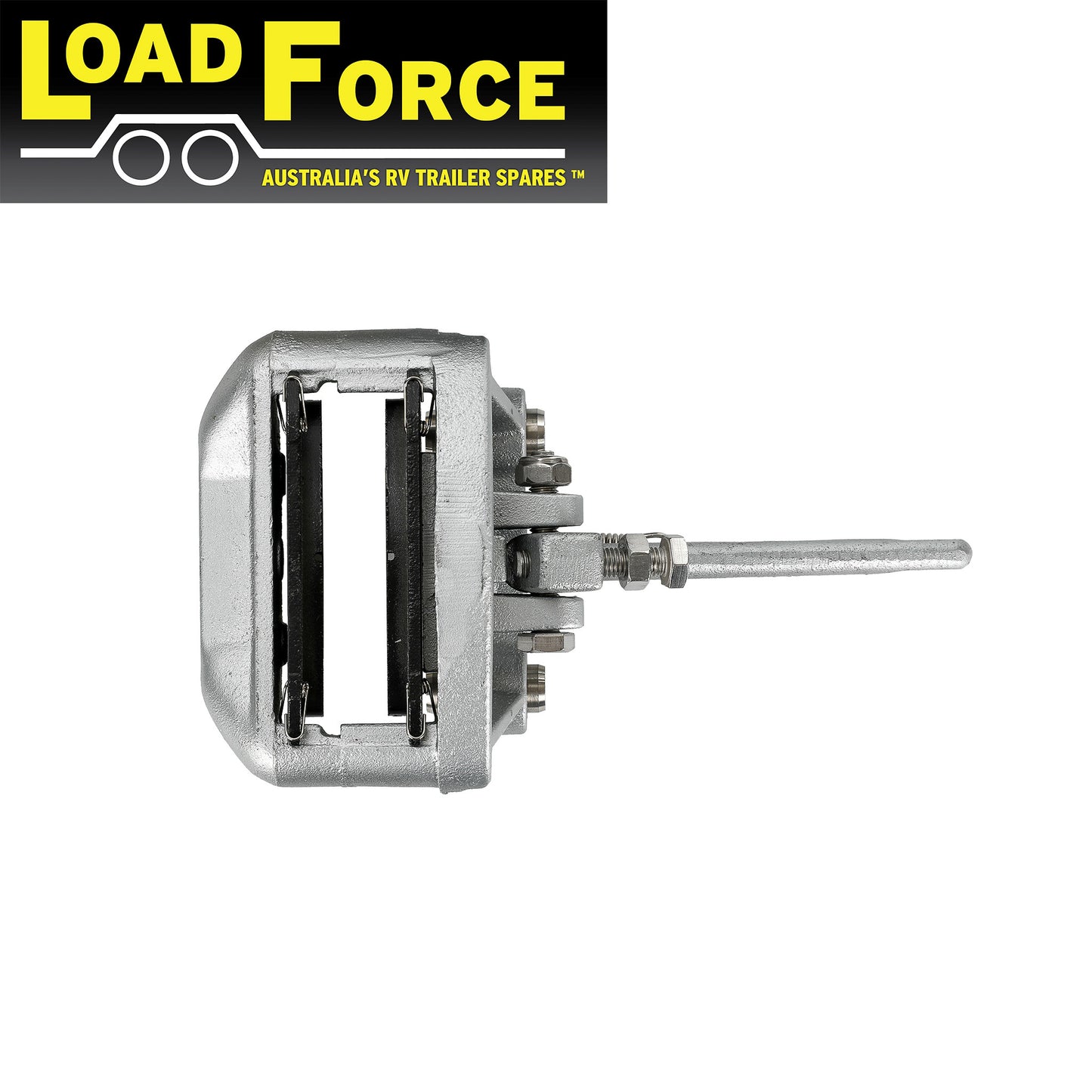 TA100 mechanical brake caliper - galvanised cast iron - Trailer Spares Direct