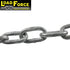 Trailer safety chain 13mm galvanised rated 3500kg - pre-cut 1000mm