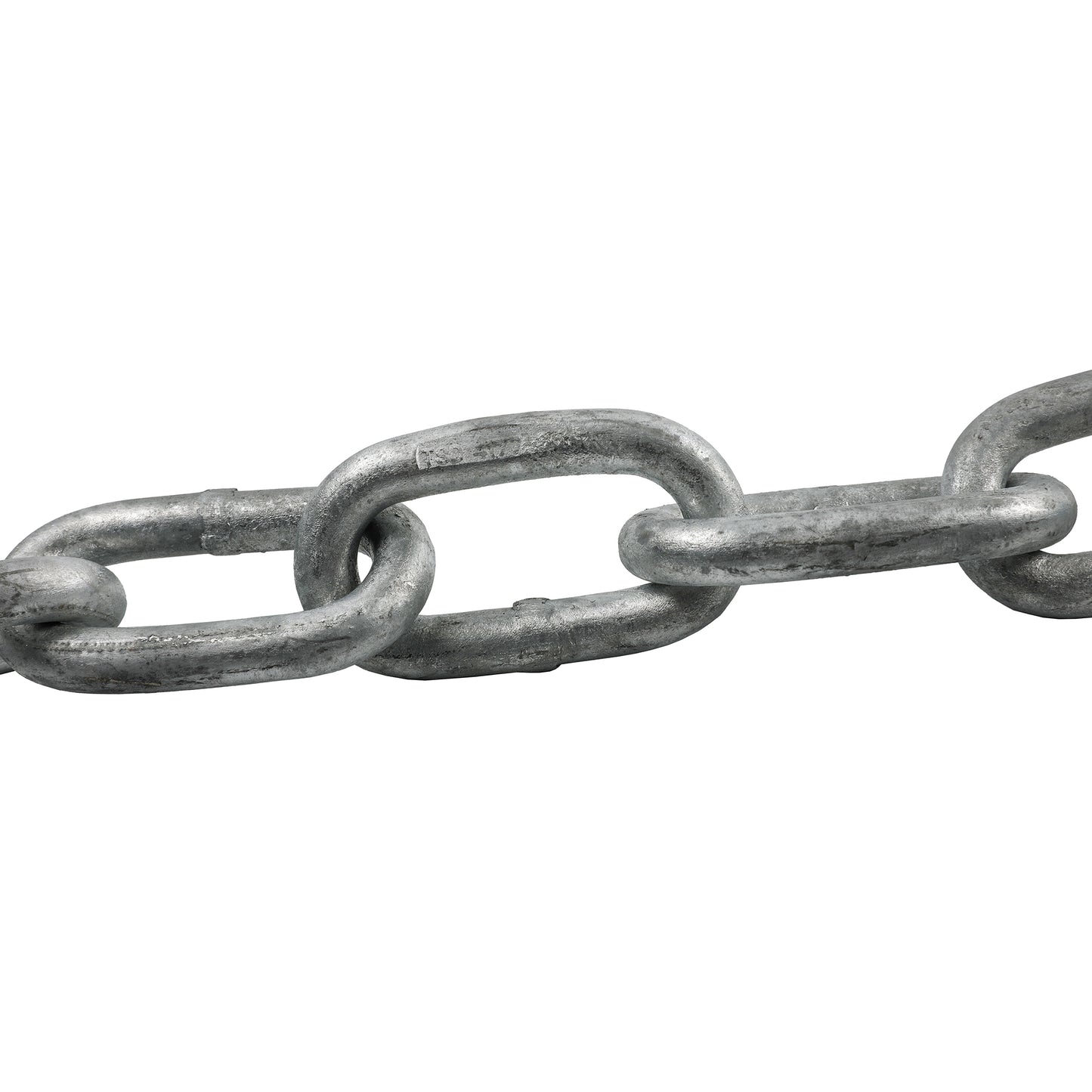 Trailer safety chain 13mm galvanised rated 3500kg - pre-cut 1000mm