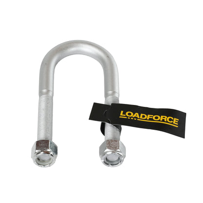 U Bolt suits 39mm Round Axle x 115mm long - Dacromet