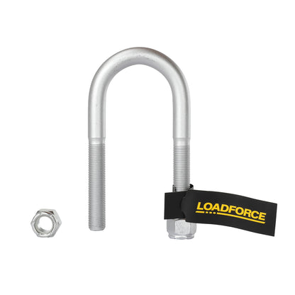 U Bolt suits 45mm Round Axle x 115mm long - Dacromet