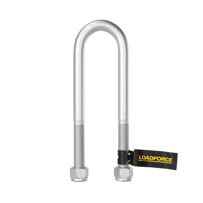 U Bolt suits 45mm Round Axle x 205mm long - Dacromet