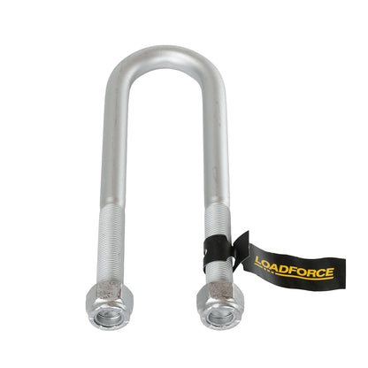 U Bolt suits 45mm Round Axle x 205mm long - Dacromet