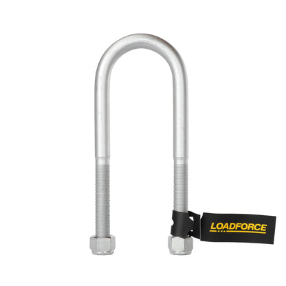 U Bolt suits 50mm Round Axle x 165mm long - Dacromet
