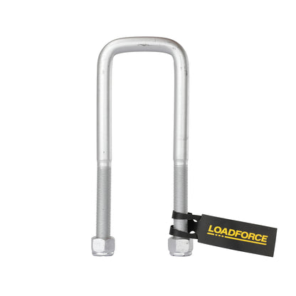 U Bolt suits 50mm Square Axle x 165mm long - Dacromet