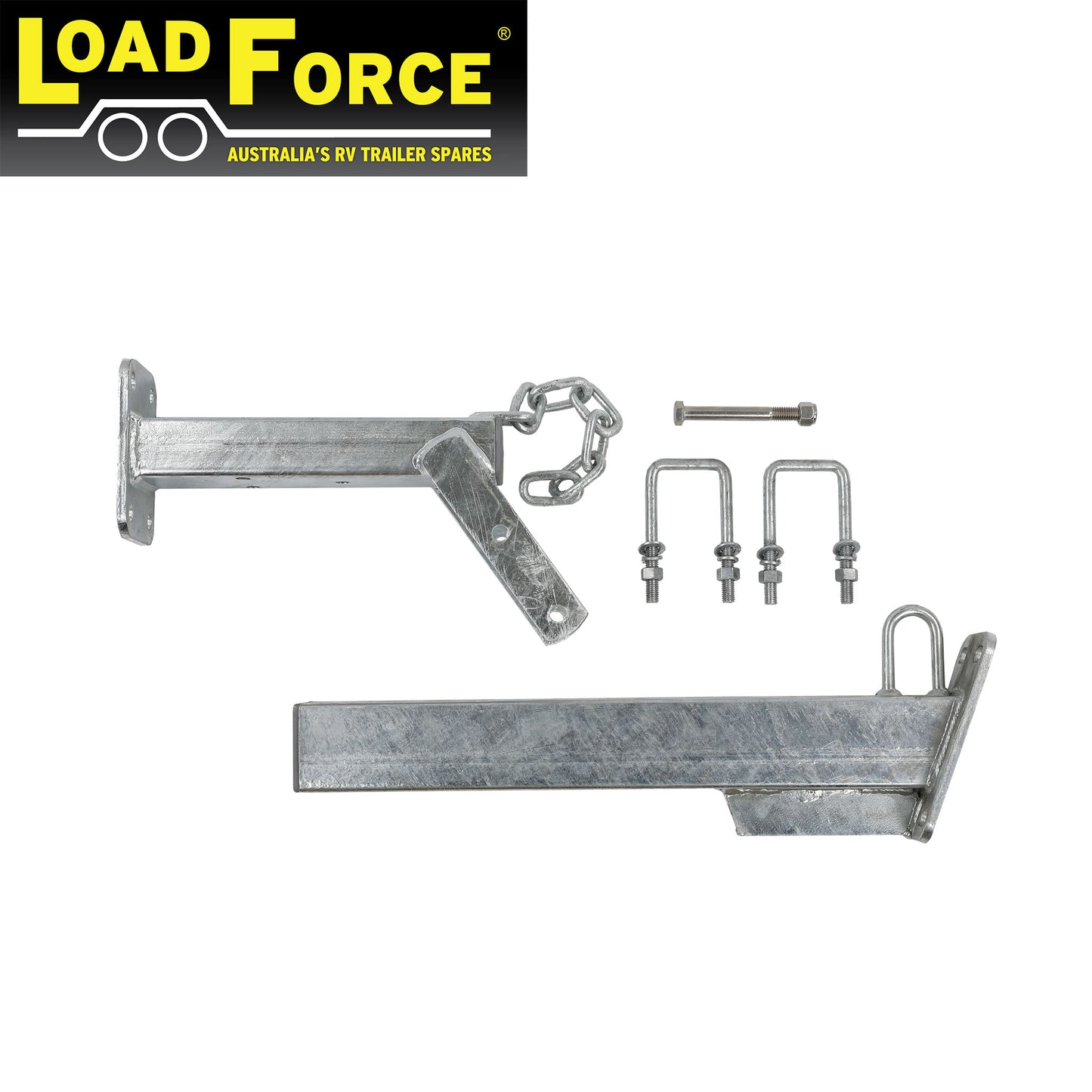 Winch post 2 x 3 inch post for 50mm draw bar - Trailer Spares Direct