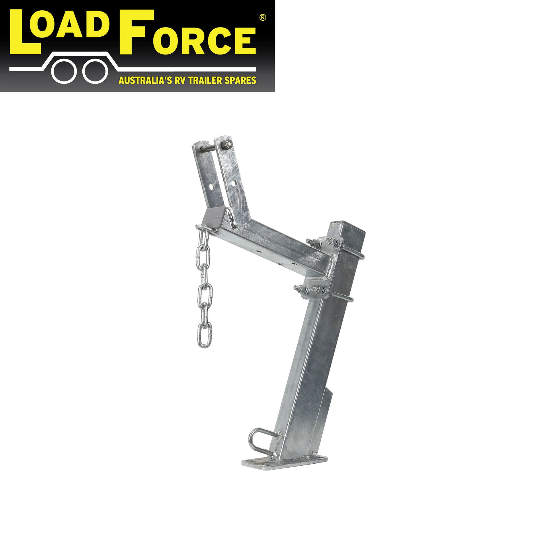 Winch post 2 x 3 inch post for 50mm draw bar - Trailer Spares Direct